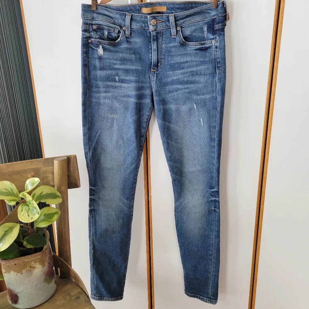 NWOT Joe's Jeans The Icon Mid Rise Skinny Georgina Eco Friendly Denim Jea…